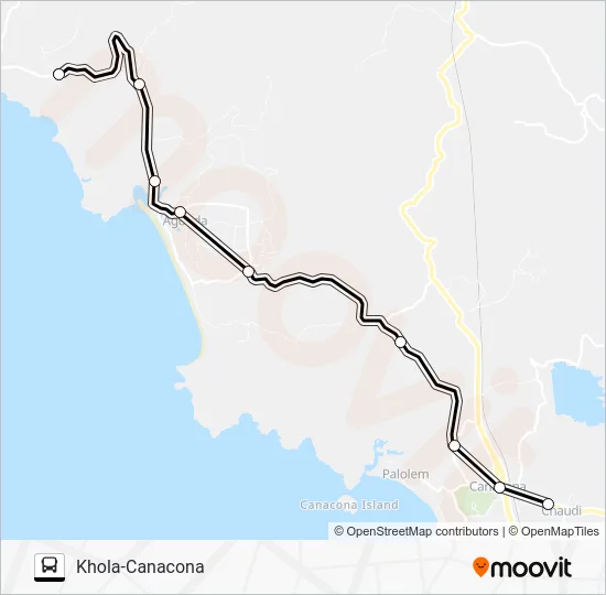 MRG317MB Bus Line Map