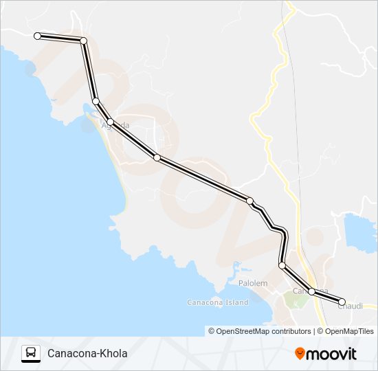 MRG317MB Bus Line Map