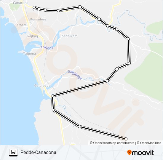 MRG319MB Bus Line Map