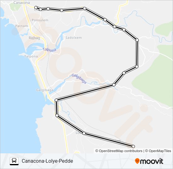 MRG319MB Bus Line Map