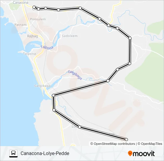 MRG319MB Bus Line Map