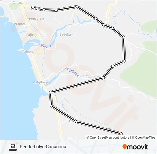 MRG319MB Bus Line Map