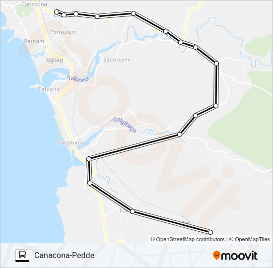 MRG319MB Bus Line Map