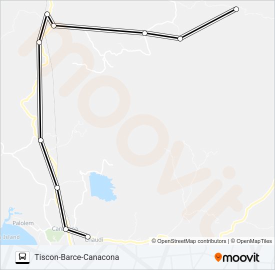 MRG320MB Bus Line Map