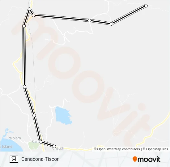 MRG320MB Bus Line Map