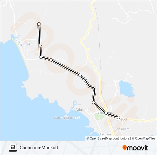 MRG323MB Bus Line Map