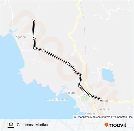 MRG323MB Bus Line Map