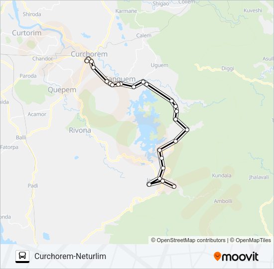 MRG331MB Bus Line Map