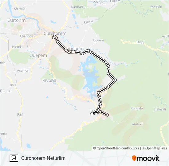 MRG331MB Bus Line Map