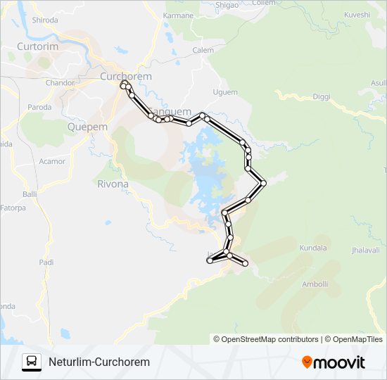MRG331MB Bus Line Map