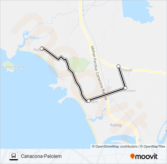 MRG336MB Bus Line Map