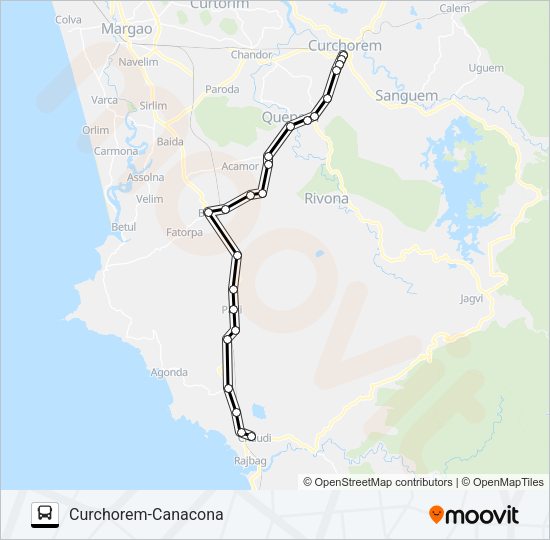 MRG339MB Bus Line Map