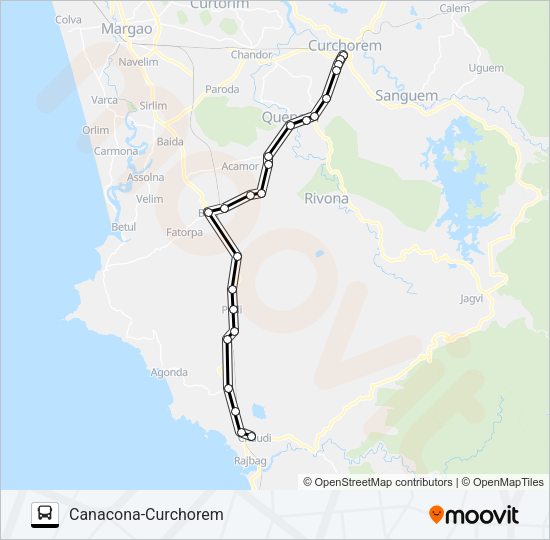 MRG339MB Bus Line Map