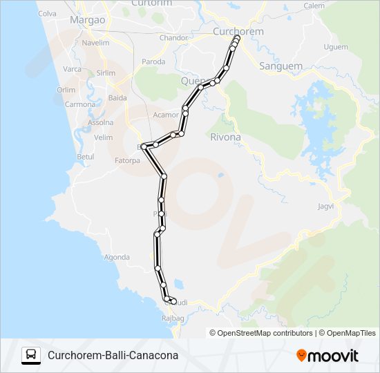 MRG339MB Bus Line Map