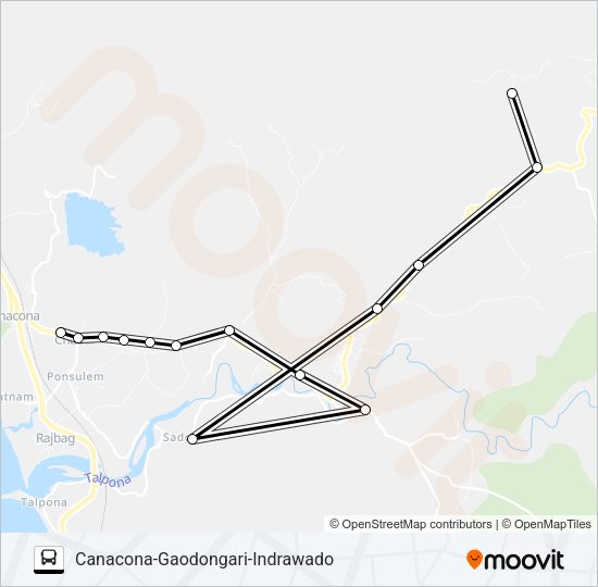 MRG346MB Bus Line Map