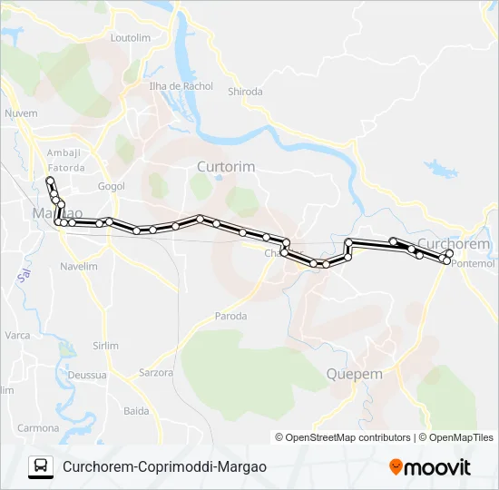 MRG374MB Bus Line Map