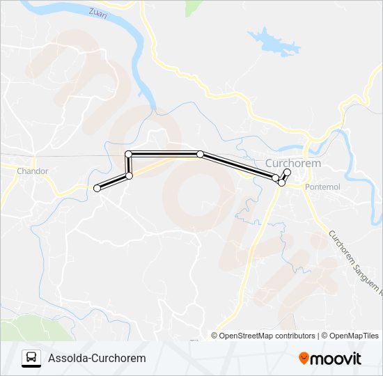 MRG375MB Bus Line Map