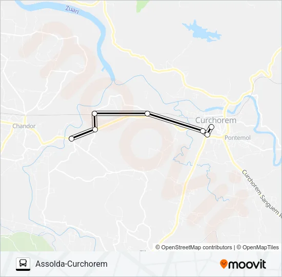 MRG375MB Bus Line Map