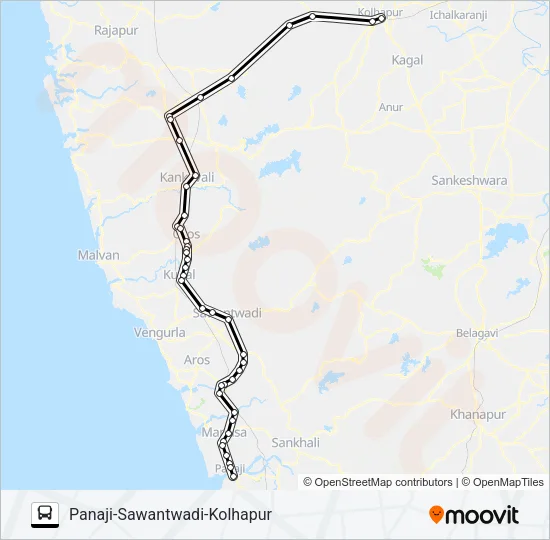 PRV150IS Bus Line Map