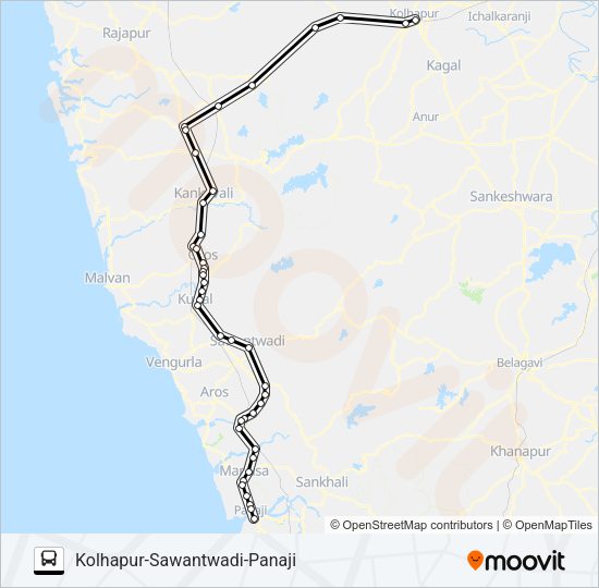 PRV150IS Bus Line Map