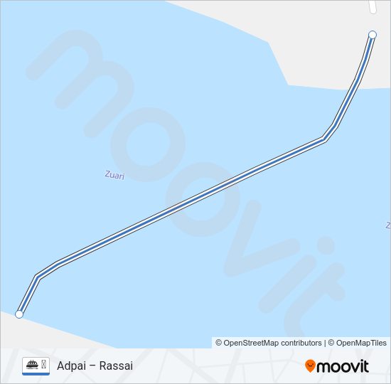 ⛴ Ferry Line Map