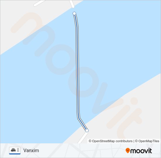 ⛴ Ferry Line Map