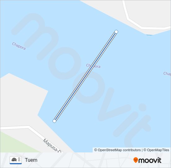 ⛴ Ferry Line Map
