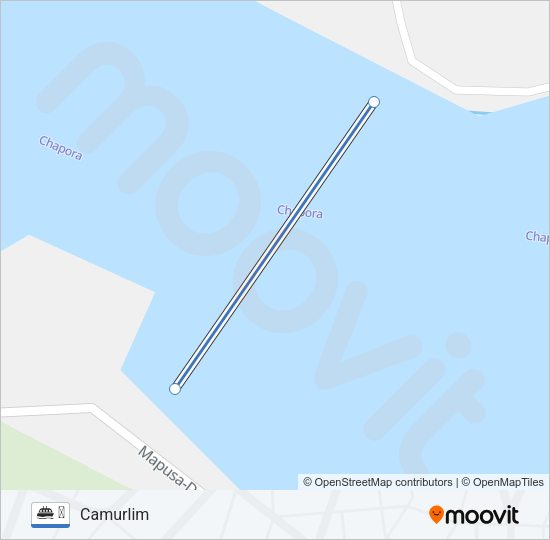 ⛴ Ferry Line Map