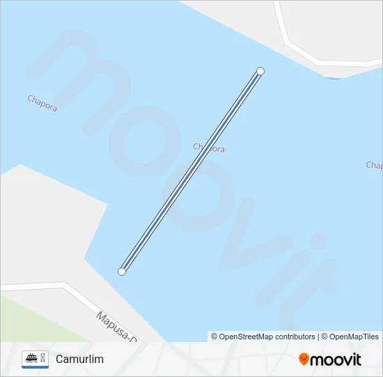 ⛴ Ferry Line Map