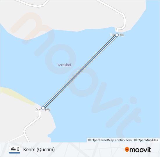 ⛴ Ferry Line Map