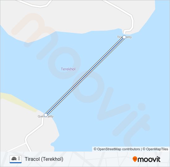 ⛴ Ferry Line Map
