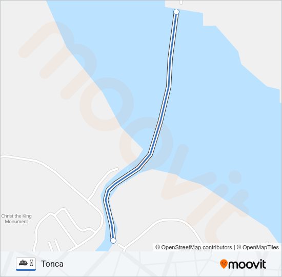 ⛴ Ferry Line Map