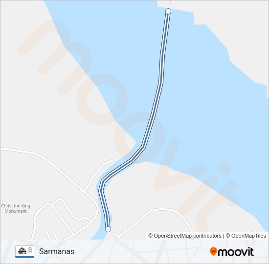 ⛴ Ferry Line Map