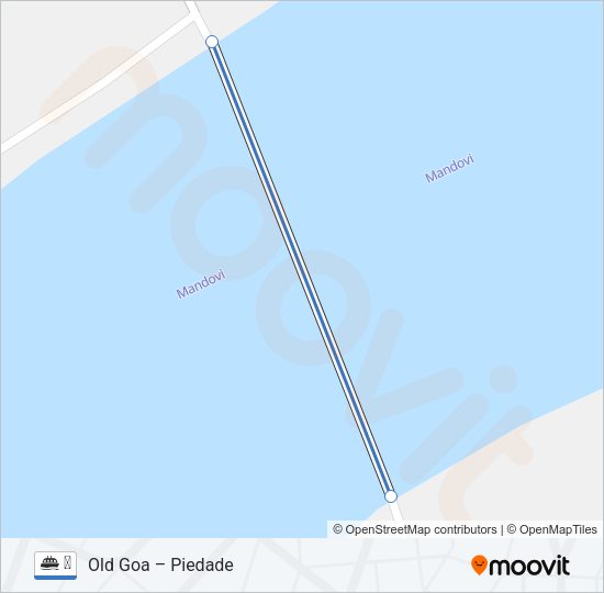 ⛴ Ferry Line Map