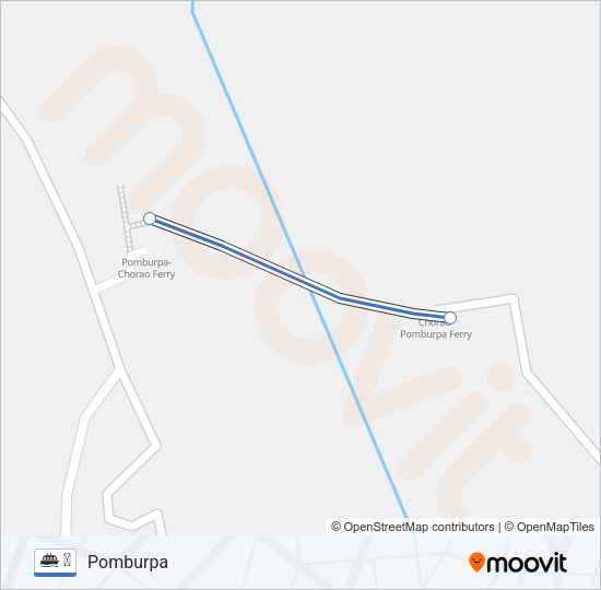 ⛴ Ferry Line Map