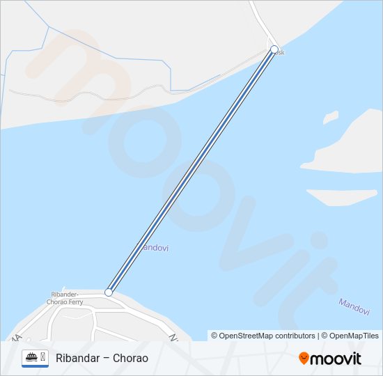 ⛴ Ferry Line Map