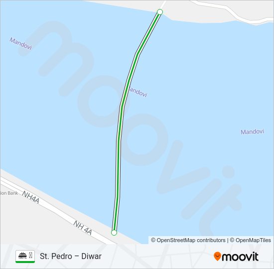 ⛴ Ferry Line Map