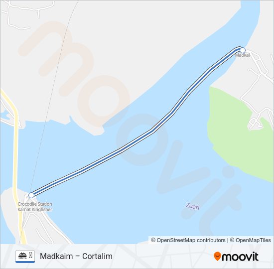 ⛴ Ferry Line Map