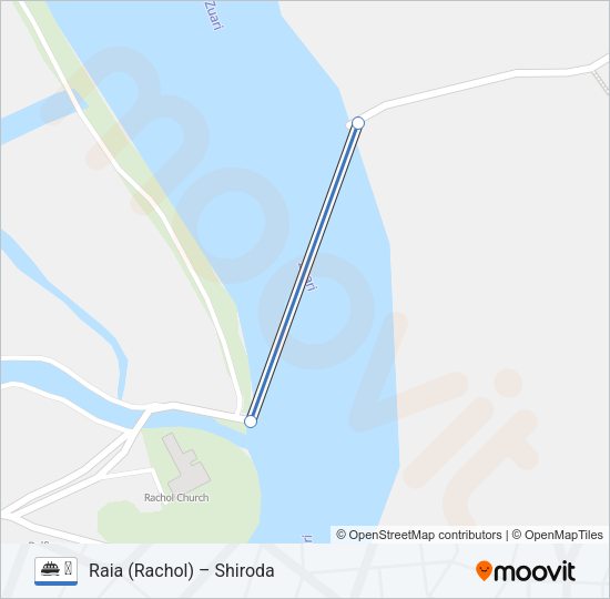 ⛴ Ferry Line Map