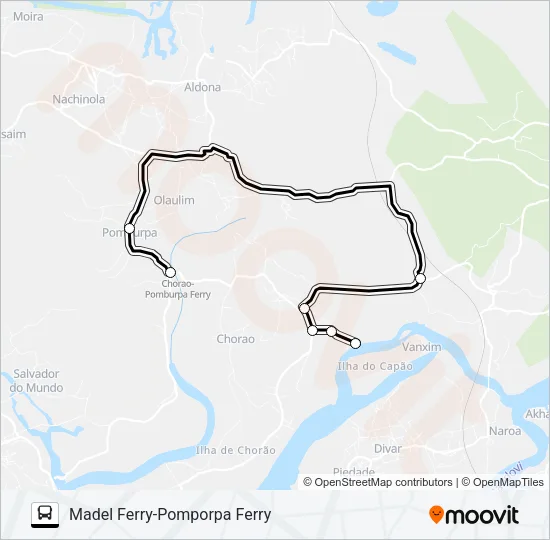 PVT-PNI18 Bus Line Map