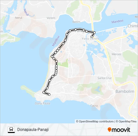 PVT-PNI15 Bus Line Map