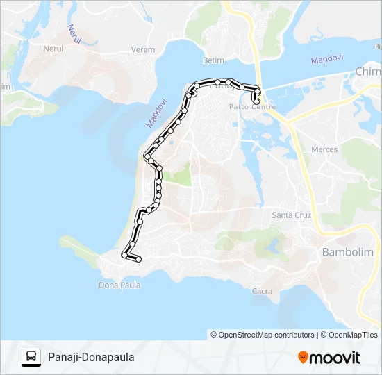 PVT-PNI15 Bus Line Map