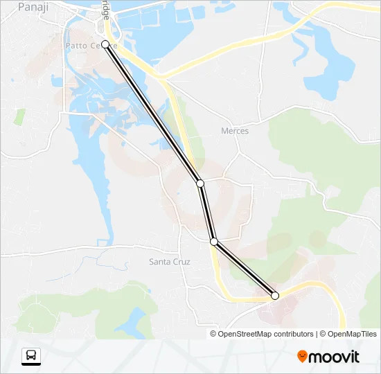 PVT-PNI20 Bus Line Map