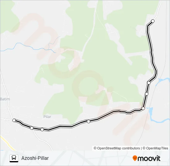 PVT-PNI20 Bus Line Map