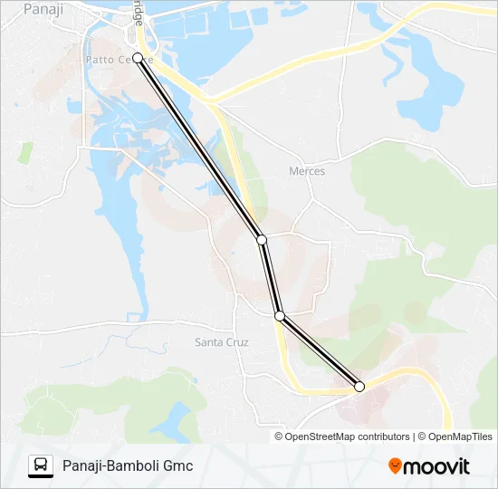 PVT-PNI20 Bus Line Map