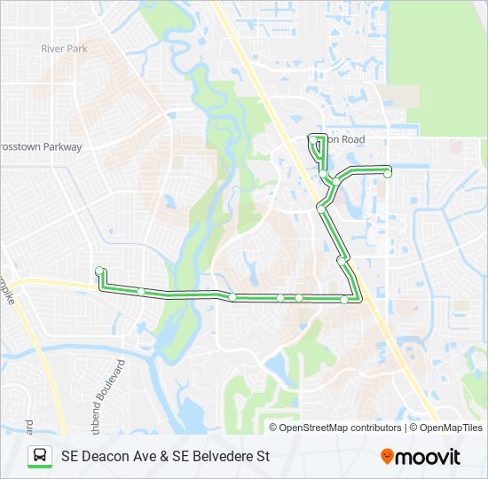 4 bus Line Map