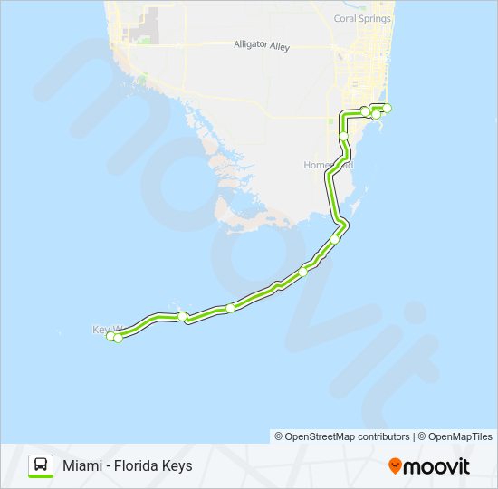 FLIXBUS 2416 Bus Line Map