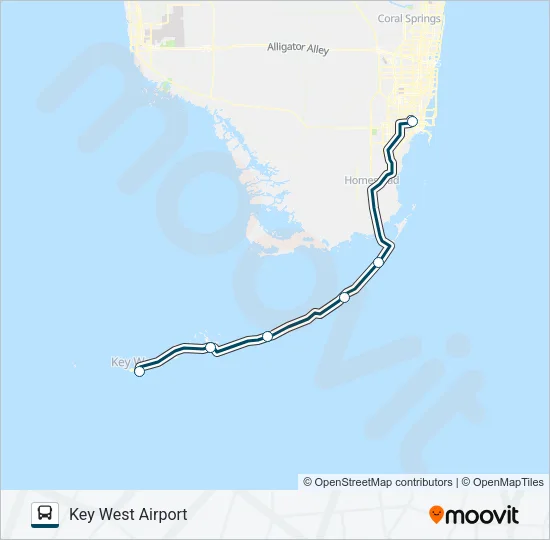 GREYHOUND US0720S Bus Line Map