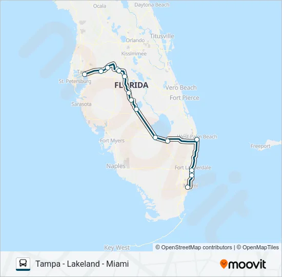 GREYHOUND US0740S Bus Line Map