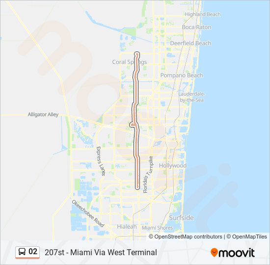 02 bus Line Map